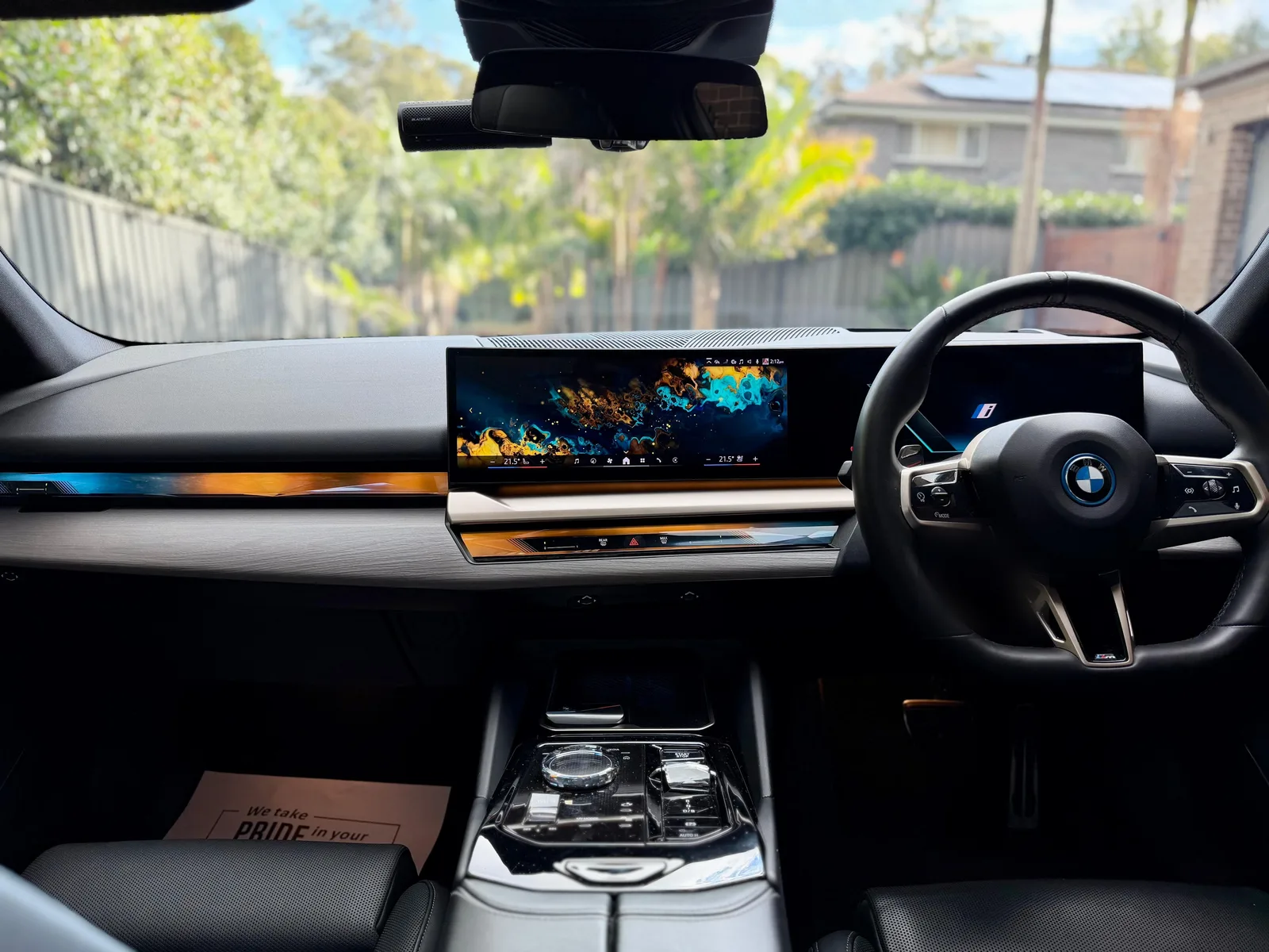 Chauffeur-driven cabin interior, GR8 Transfers